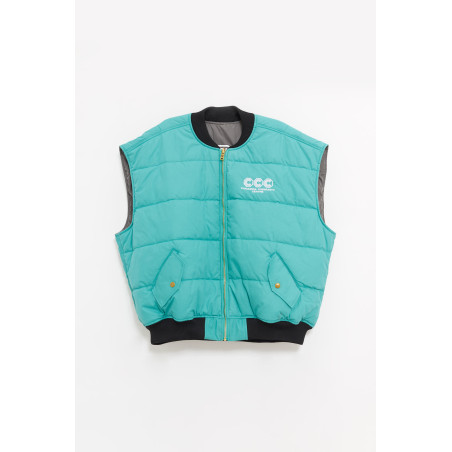 WILLY CHAVARRIA UNIFORM GREEN REVERSIBLE VEST